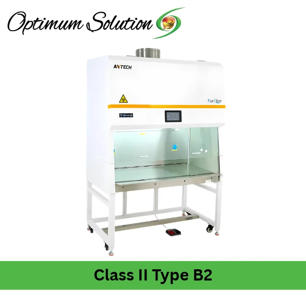 Biological Safety Cabinet: Class II Type B2 Biosafety Cabinet – 100% Exhaust, 3ft to 5ft Width