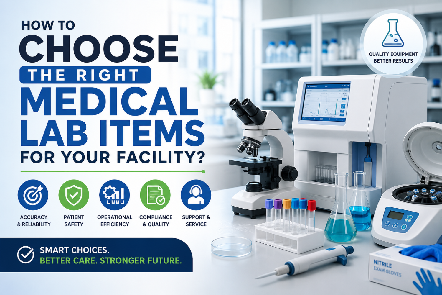 How to Choose the Right Medical Lab Items for Your Facility?