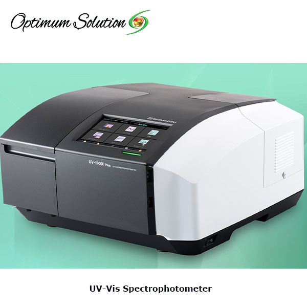 UV-Vis Spectrophotometer: Double-Beam UV Spectroscopy System 190 to 1100 nm Wavelength Range, 29000 nm/min Scan Speed