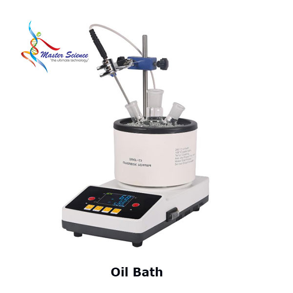 Stirring Oil Bath Laboratory Water Bath - 400 degree - 1800 RPM