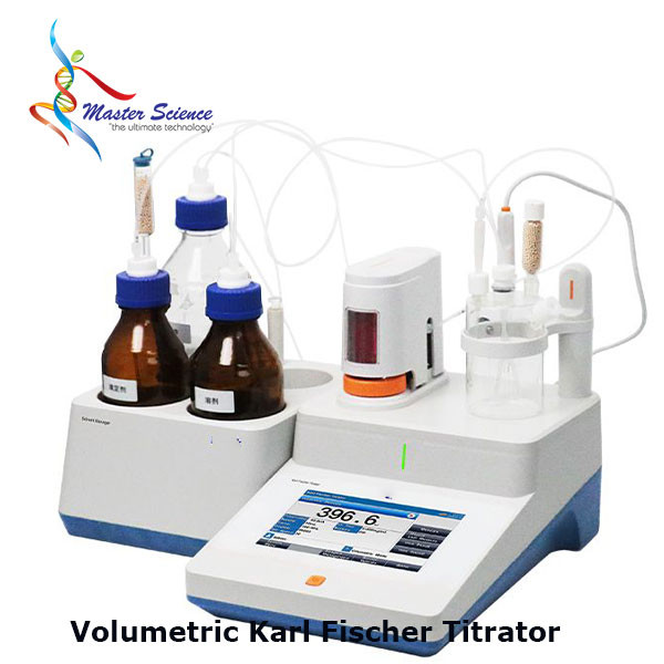 Volumetric Karl Fischer Titrator: Moisture Analysis – 10μg-550mg H2O – 0.01ml Titration Resolution