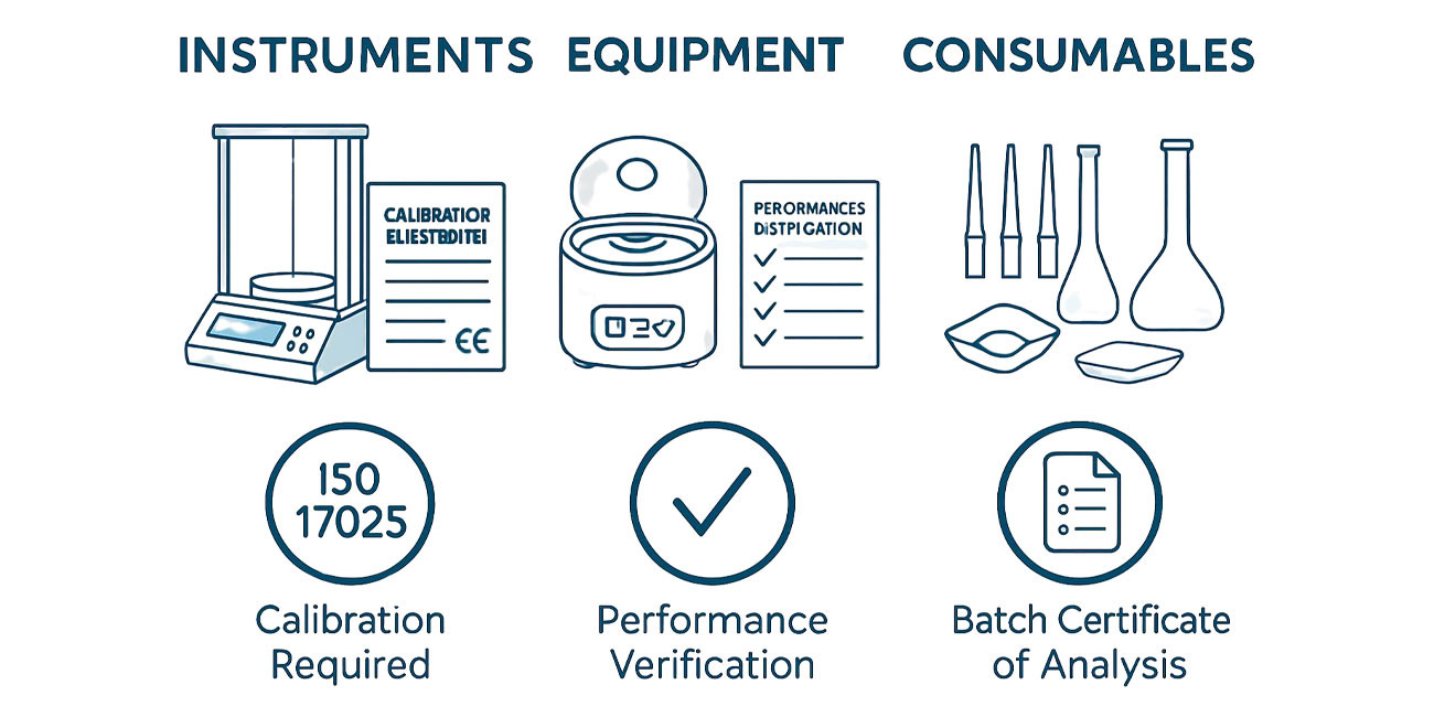 Laboratory Instruments, Equipment, and Consumables: Definitions, Quality Measures, Certification Standards (CE, ISO), and the Critical Role of Precision in Pharmaceutical Analysis