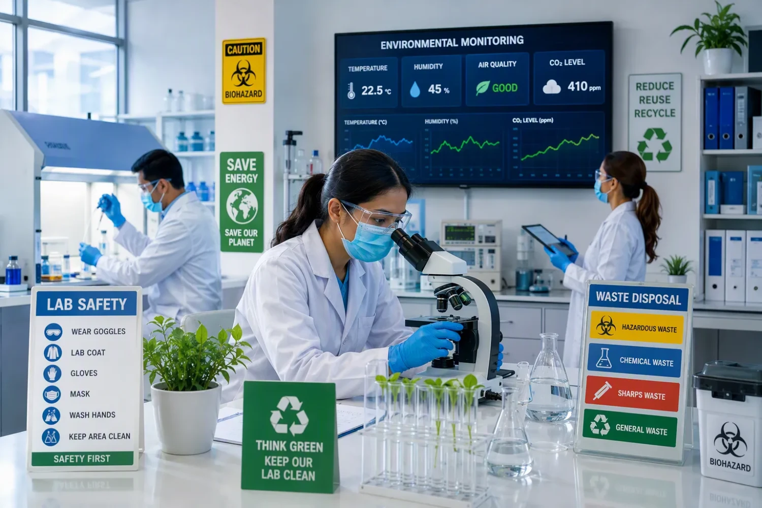 The Role of Laboratory Safety & Environmental Monitoring in Risk Prevention