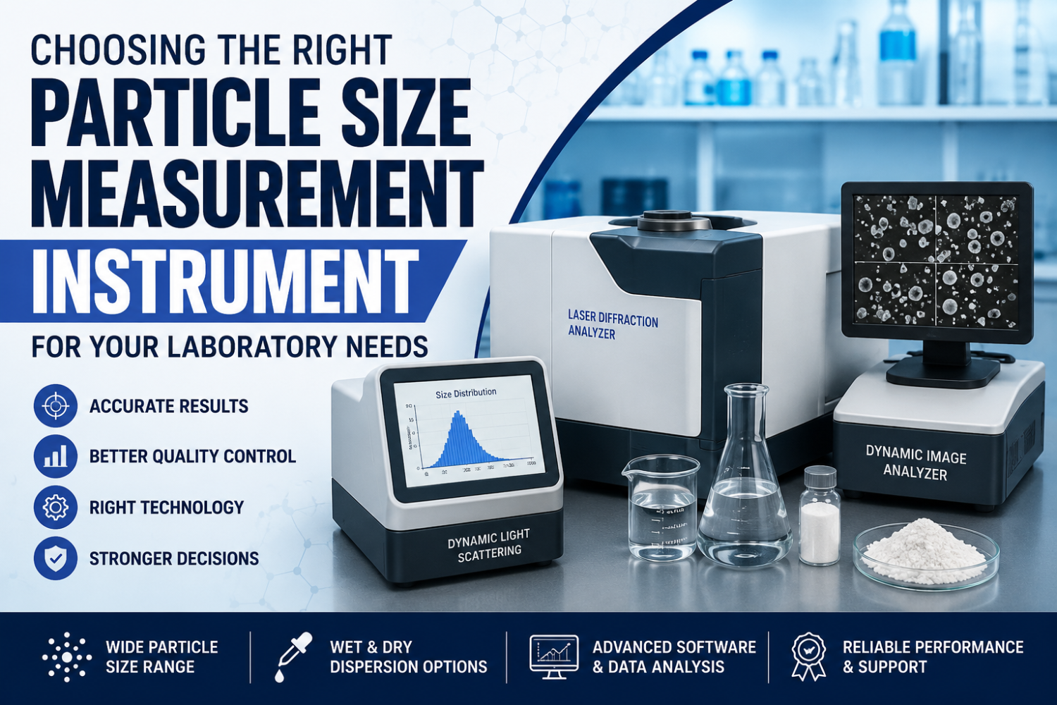 Choosing the Right Particle Size Measurement Instrument for Your Laboratory Needs