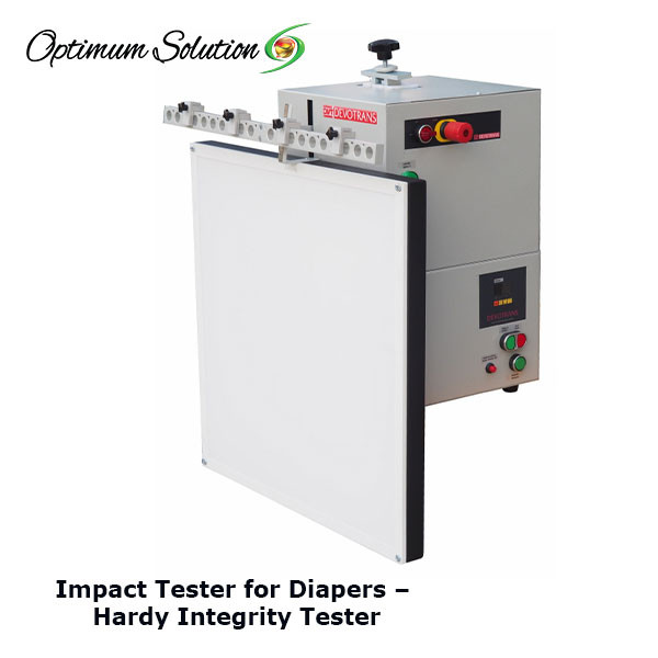 Impact Tester for Diapers – Hardy Integrity Tester – 4 Samples – Adjustable Hammer