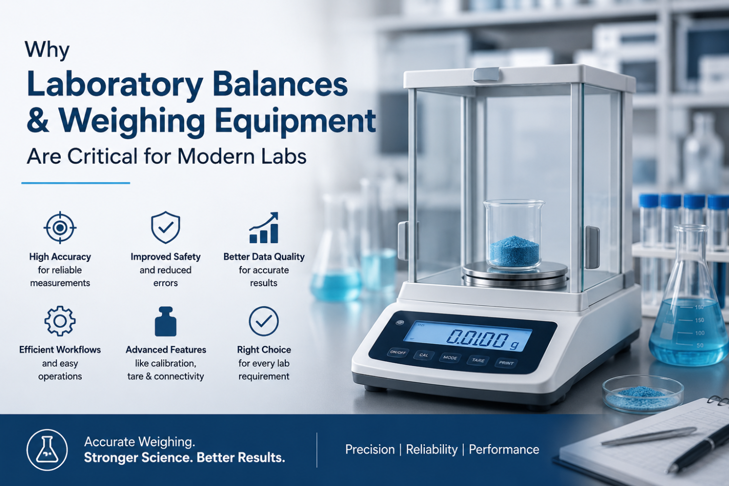 Why Laboratory Balances & Weighing Equipment Are Critical for Modern Labs