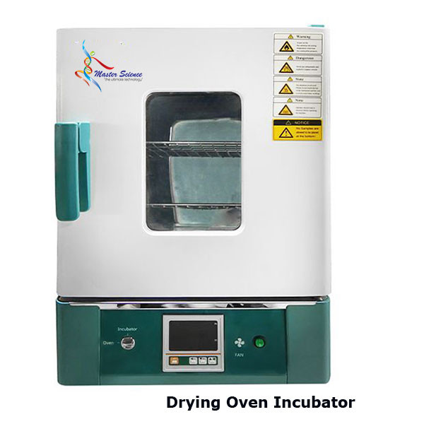 Drying Oven Incubator – Oven Range: 80‑300°C – Incubator Range: RT+5‑80°C – Capacity: 30‑230L