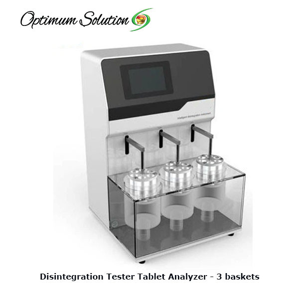 Disintegration Tester - 3 baskets - 18 simultaneous samples